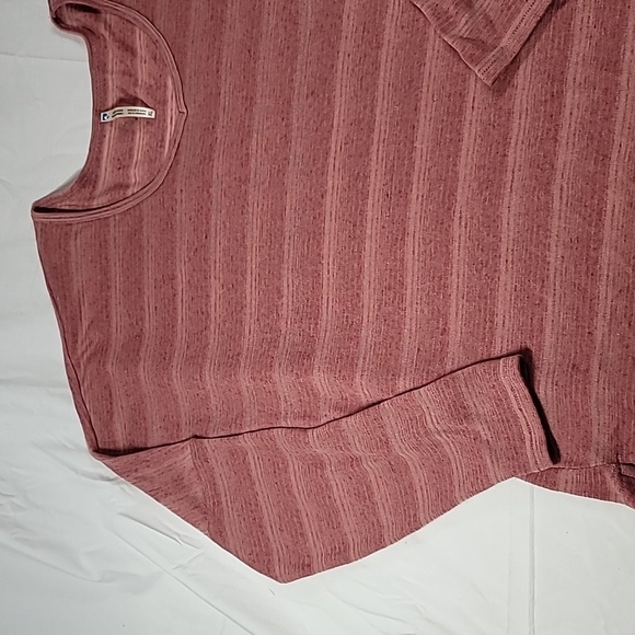 Kuhl Sylvie Linen Blend Long Sleeve Lightweight Knit Pullover Shirt Pink Sz XL - Picture 2 of 16